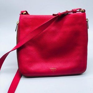 Fossill Fuschia Cross body bag